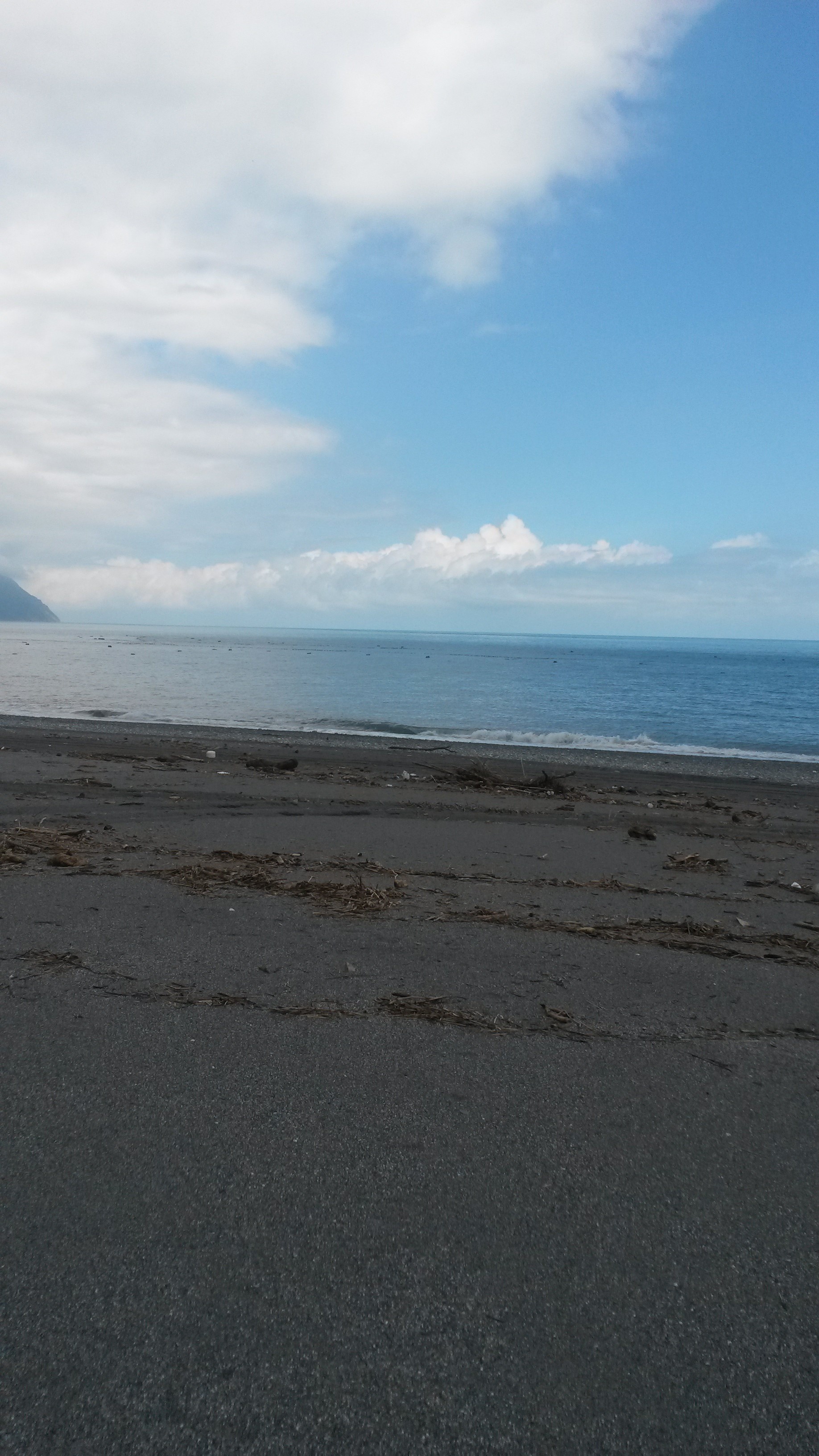 花蓮崇德海邊的風景